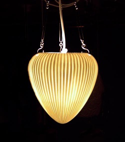 bone china pendant lamp, translucent lampshade, translucent ceramic shade