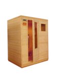 Infrared sauna for 3 person