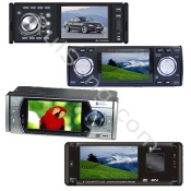 Car Single Din DVD with 3.5 or 3.6 or 4 Inch TFT-LCD Monitor With High Resolution - DVYD350/DVYD360/D400