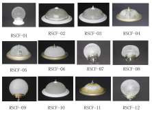 CeilingFan  Lighting  Lampshade  Lampcover  glassware  Electron OEM - RSCF-01