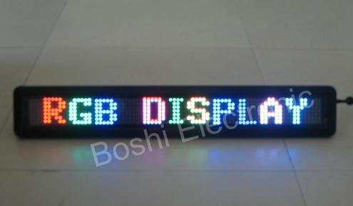 7X80 RGB Full Color LED Display - RGB display