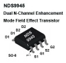 DUAL N-CHANNEL ENHANCEMENT MODE FIELD EFFECT TRANSISTOR  - NDS9945_NL