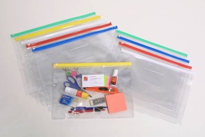 PVC zipper bag,PVC file holder - PB001