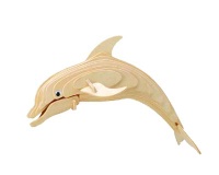 3D puzzle wooden toy - Dolphin - CX601