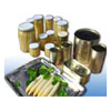 Canned Foods: Canned Asparagus, and Various of Canned Fruits. - Canned Foods