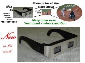 Binocular glasses, stadium binocular, telescope glasses
