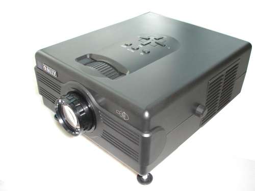 Projector with Zoom, TV, USB, Card Reader, HDMI & Y/Pb/Pr  - PTV01C-1-HD
