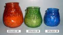 victory glass candle - SFGL  SERIERS