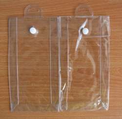Vinyl bags,PVC Bags with Hanger or hanging hole - pvc-35