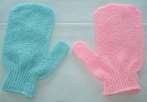 NEW TYPE bath gloves/ scrubber gloves