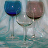 wine glasses, martini glasses