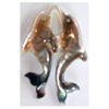 Modern Pendent - Dancing Dolphin Pair