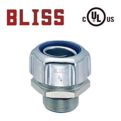 UL/cULus liquid tight straight connector - metric thread: B2141