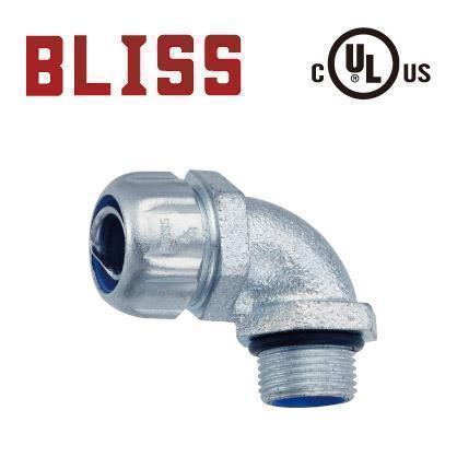 UL/cULus liquid tight 90° connector - metric thread: L2141