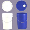 *6 Gallons -24L Plastic Pail, Plastic buckets, Plastic Containers - PK6G