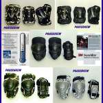 Unique Protective Gear  - Knee Pads, Elbow Pads, Wrist Guards Together Per Set Or Indivual,  Also Material With DuPont's 