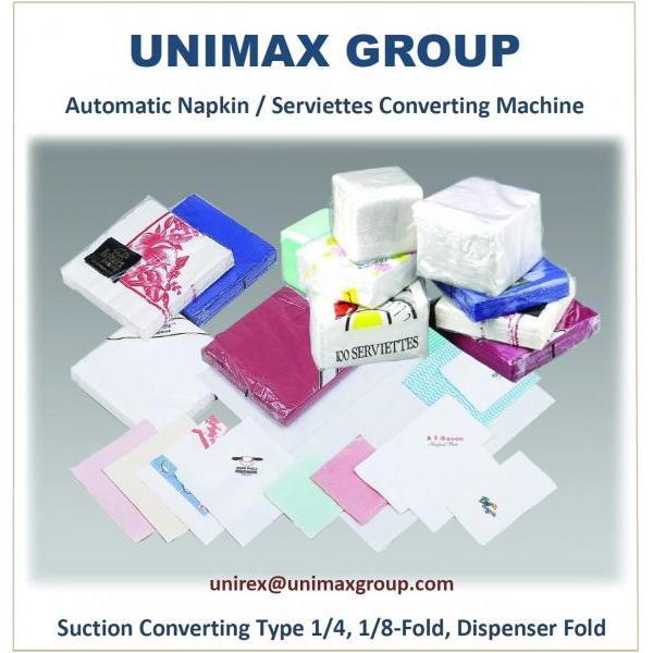 Automatic Multi-Folding Napkin Converting Machine