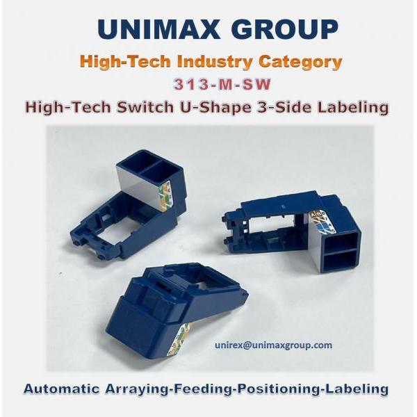 313M-SW High-Tech U-Shape 3-Side Labeling Machine!!salesprice