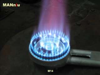 M5 Dual-piping gas burner head